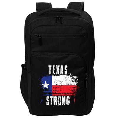 Texas Strong Distressed Flag Texan Pride Impact Tech Backpack