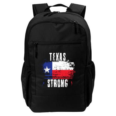 Texas Strong Distressed Flag Texan Pride Backpack