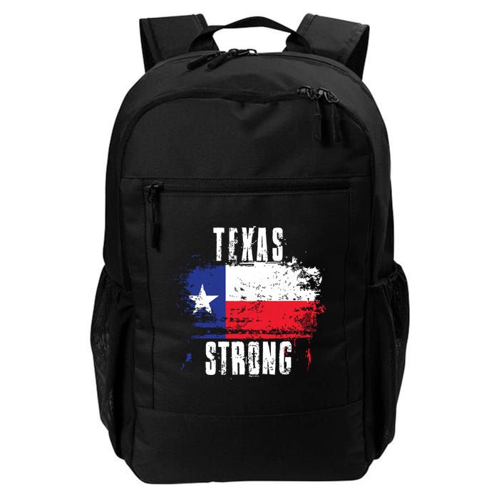 Texas Strong Distressed Flag Texan Pride Backpack