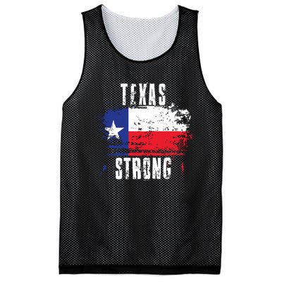 Texas Strong Distressed Flag Texan Pride Mesh Reversible Basketball Jersey Tank