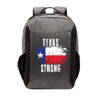 Texas Strong Distressed Flag Texan Pride Vector Backpack