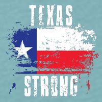 Texas Strong Distressed Flag Texan Pride Sueded Cloud Jersey T-Shirt
