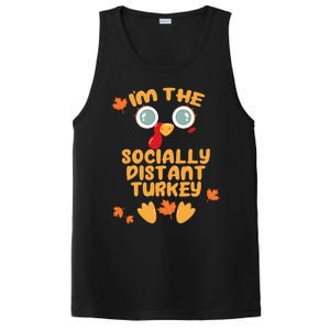 The Socially Distant Turkey Matching Thanksgiving Family Meaningful Gift PosiCharge Competitor Tank