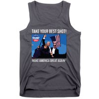 Trump Shot Donald Trump Make America Great Again Trump Mug Shot Tank Top