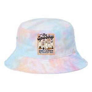 The Spooky Dog Lady Spooky Dog Mom Childless Dog Lady For Kamala Harris Tie Dye Newport Bucket Hat