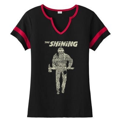 The Shining Dull  Light Vintage  Ladies Halftime Notch Neck Tee