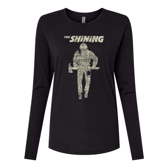 The Shining Dull  Light Vintage  Womens Cotton Relaxed Long Sleeve T-Shirt