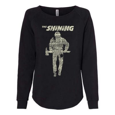 The Shining Dull  Light Vintage  Womens California Wash Sweatshirt