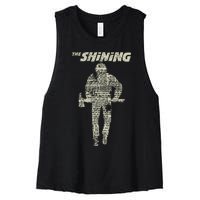 The Shining Dull  Light Vintage  Women's Racerback Cropped Tank