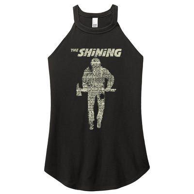 The Shining Dull  Light Vintage  Women's Perfect Tri Rocker Tank