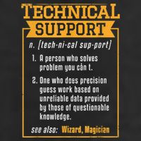 Tech Support Definition Funny Computer Geek Trucker Hat