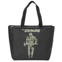 The Shining Dull Boy Light Zip Tote Bag