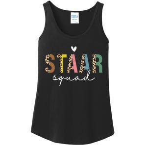 Test STAAR Day Squad Mode On Teacher Testing Day Student Ladies Essential Tank