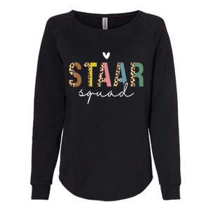 Test STAAR Day Squad Mode On Teacher Testing Day Student Womens California Wash Sweatshirt