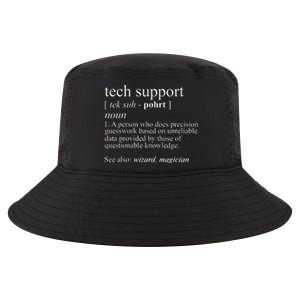 Tech Support Definition Funny Cute Computer Cool Comfort Performance Bucket Hat