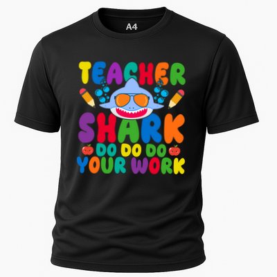 Teacher Shark Do Your Work Funny Back To School Performance Shirt