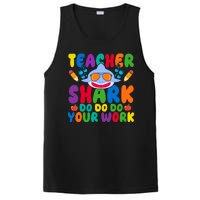 Teacher Shark Do Your Work Funny Back To School PosiCharge Competitor Tank