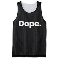 That Says Dope Mesh Reversible Basketball Jersey Tank