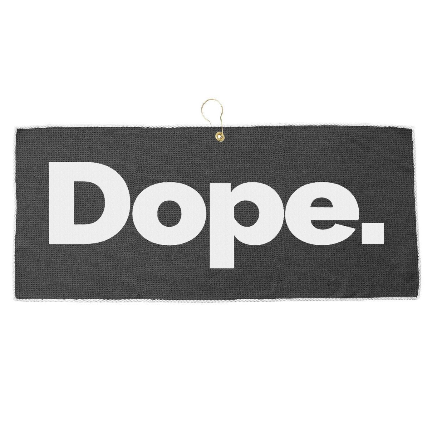 That Says Dope Large Microfiber Waffle Golf Towel