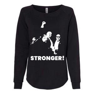 Trump Shot Donald Trump Stronger Womens California Wash Sweatshirt