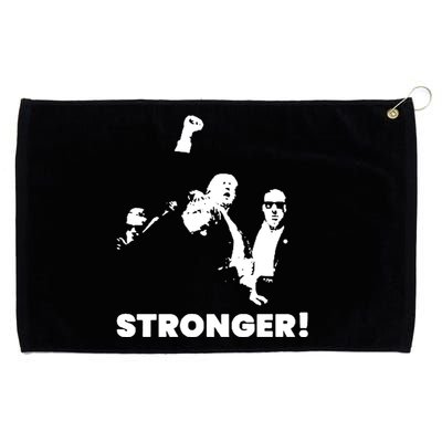 Trump Shot Donald Trump Stronger Grommeted Golf Towel