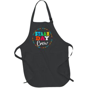 Test Staar Day Crew Mode On Teacher Testing Ideas Full-Length Apron With Pockets