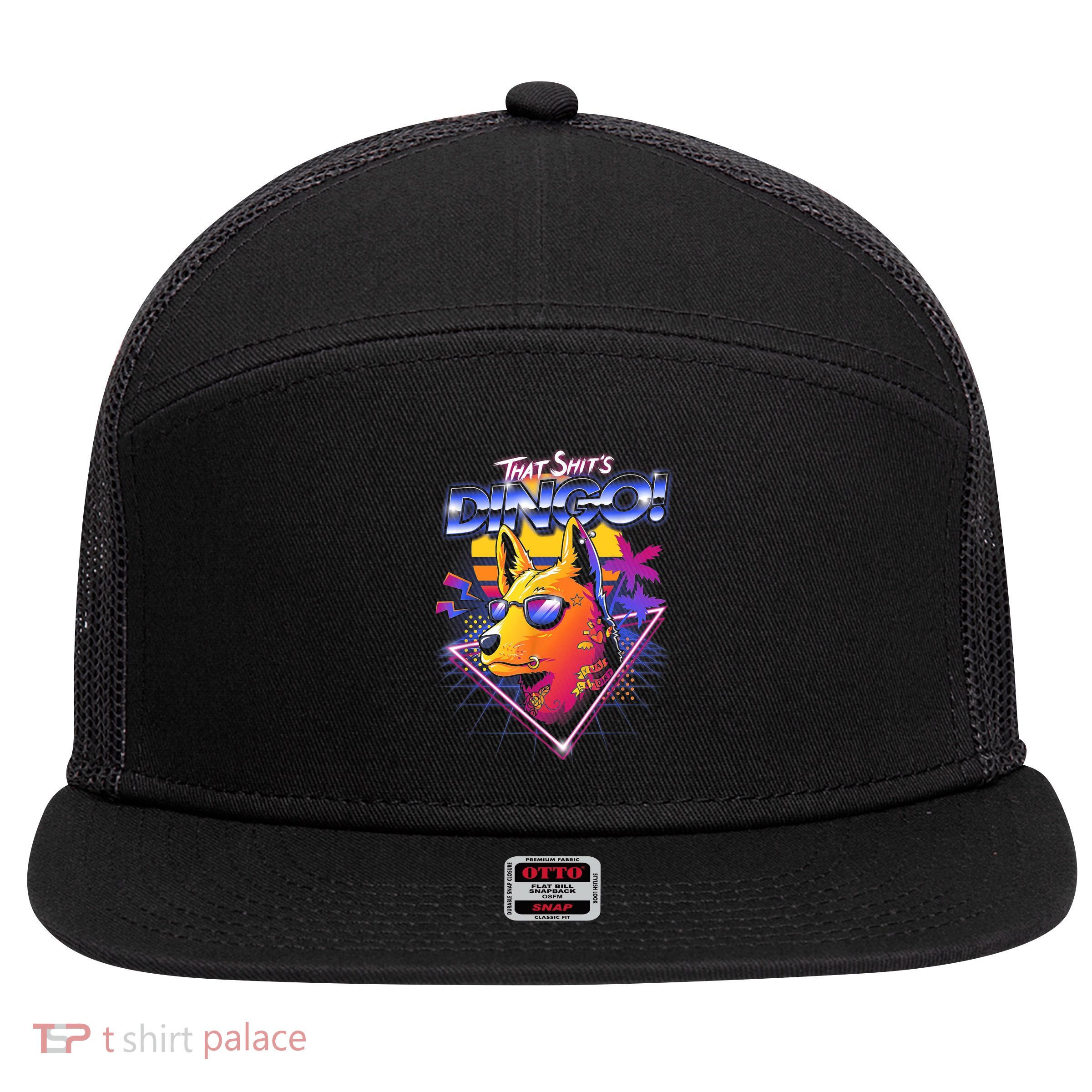 That Shit's Dingo Galaxy Space 7 Panel Mesh Trucker Snapback Hat