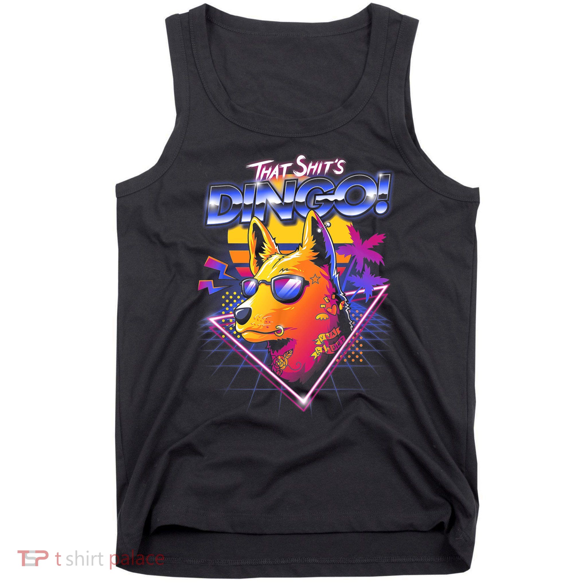 That Shit's Dingo Galaxy Space Tank Top