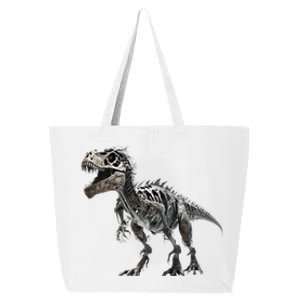 TRex Skeleton Dino Bones Paleontologist Fossil Dinosaur Great Gift 25L Jumbo Tote