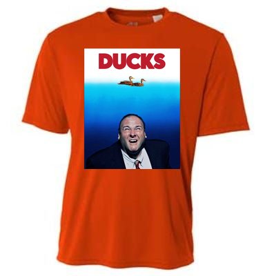 Tony Soprano Ducks Cinesthetic Cooling Performance Crew T-Shirt