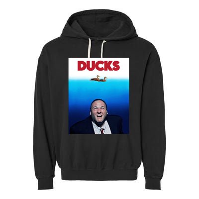 Tony Soprano Ducks Cinesthetic Garment-Dyed Fleece Hoodie