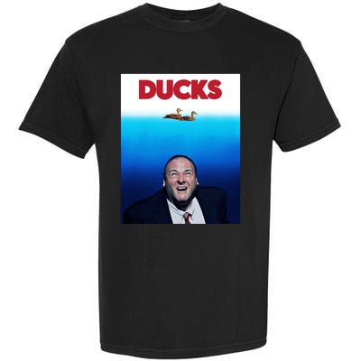 Tony Soprano Ducks Cinesthetic Garment-Dyed Heavyweight T-Shirt