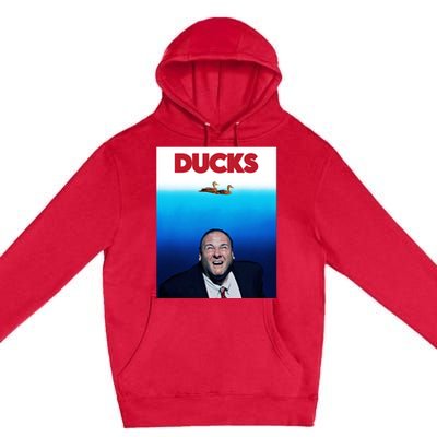 Tony Soprano Ducks Cinesthetic Premium Pullover Hoodie