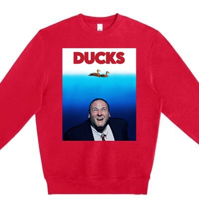 Tony Soprano Ducks Cinesthetic Premium Crewneck Sweatshirt