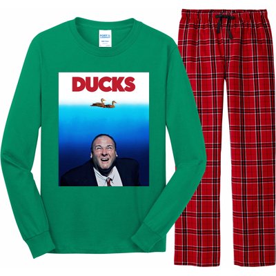 Tony Soprano Ducks Cinesthetic Long Sleeve Pajama Set