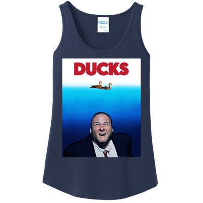 Tony Soprano Ducks Cinesthetic Ladies Essential Tank