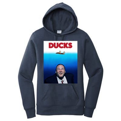 Tony Soprano Ducks Cinesthetic Women's Pullover Hoodie