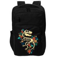 Trex Skeleton Dino Bones Paleontologist Fossil Dinosaur Impact Tech Backpack