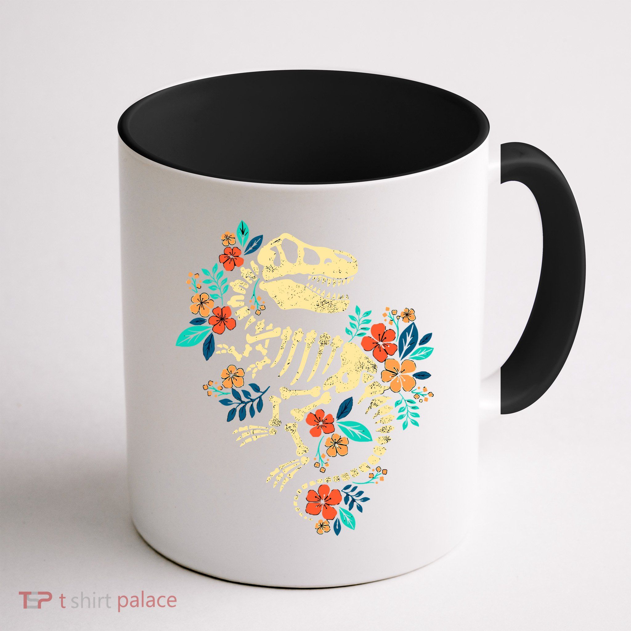 Trex Skeleton Dino Bones Paleontologist Fossil Dinosaur Mug