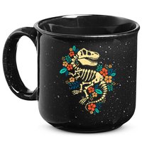Trex Skeleton Dino Bones Paleontologist Fossil Dinosaur 15oz Campfire Ceramic Mug