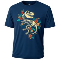 Trex Skeleton Dino Bones Paleontologist Fossil Dinosaur Performance Shirt