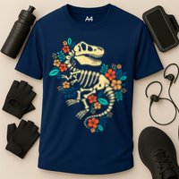 Trex Skeleton Dino Bones Paleontologist Fossil Dinosaur Performance Shirt