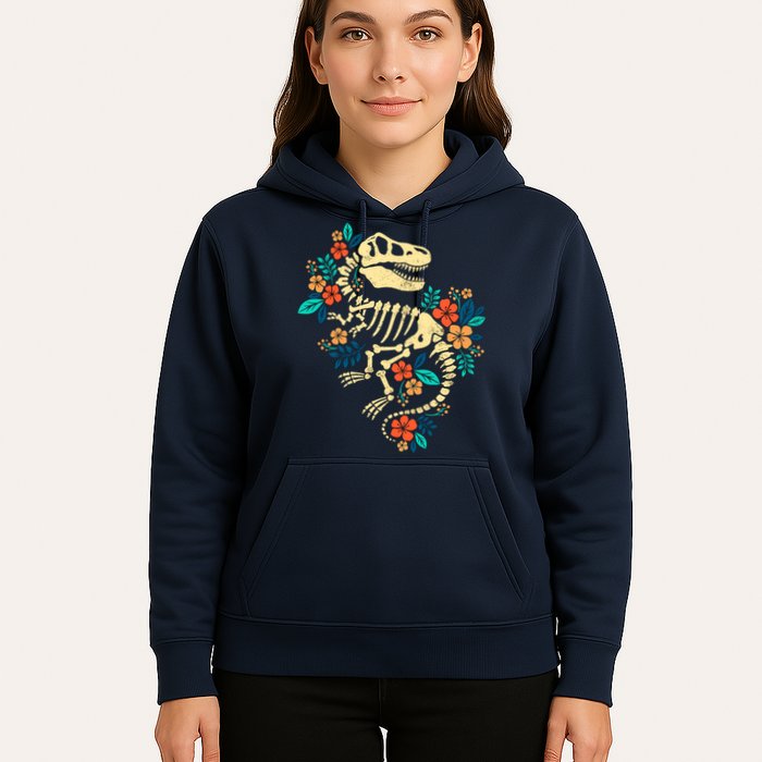 Trex Skeleton Dino Bones Paleontologist Fossil Dinosaur Hoodie