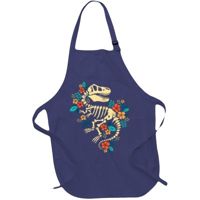 Trex Skeleton Dino Bones Paleontologist Fossil Dinosaur Apron