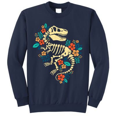 Trex Skeleton Dino Bones Paleontologist Fossil Dinosaur Sweatshirt