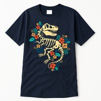Trex Skeleton Dino Bones Paleontologist Fossil Dinosaur Tall T-Shirt