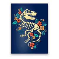 Trex Skeleton Dino Bones Paleontologist Fossil Dinosaur Poster