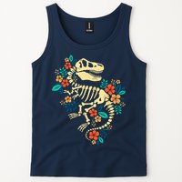 Trex Skeleton Dino Bones Paleontologist Fossil Dinosaur Tank Top