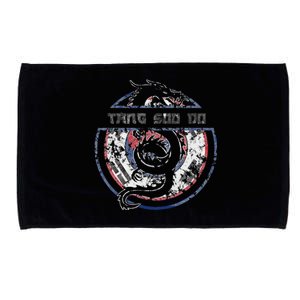 Tang Soo Do Student Martial Arts Dragon Korean Flag Microfiber Hand Towel