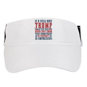 Trump Shirts Donald Trump Trump 2024 Donald Trump  Adult Drive Performance Visor